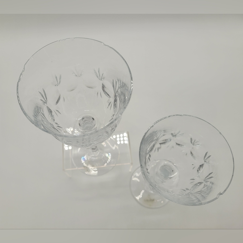 Mikasa Austria Inn Crystal Wine Glasses 8 1/4 set of 2​​​ - Picture 2 of 6